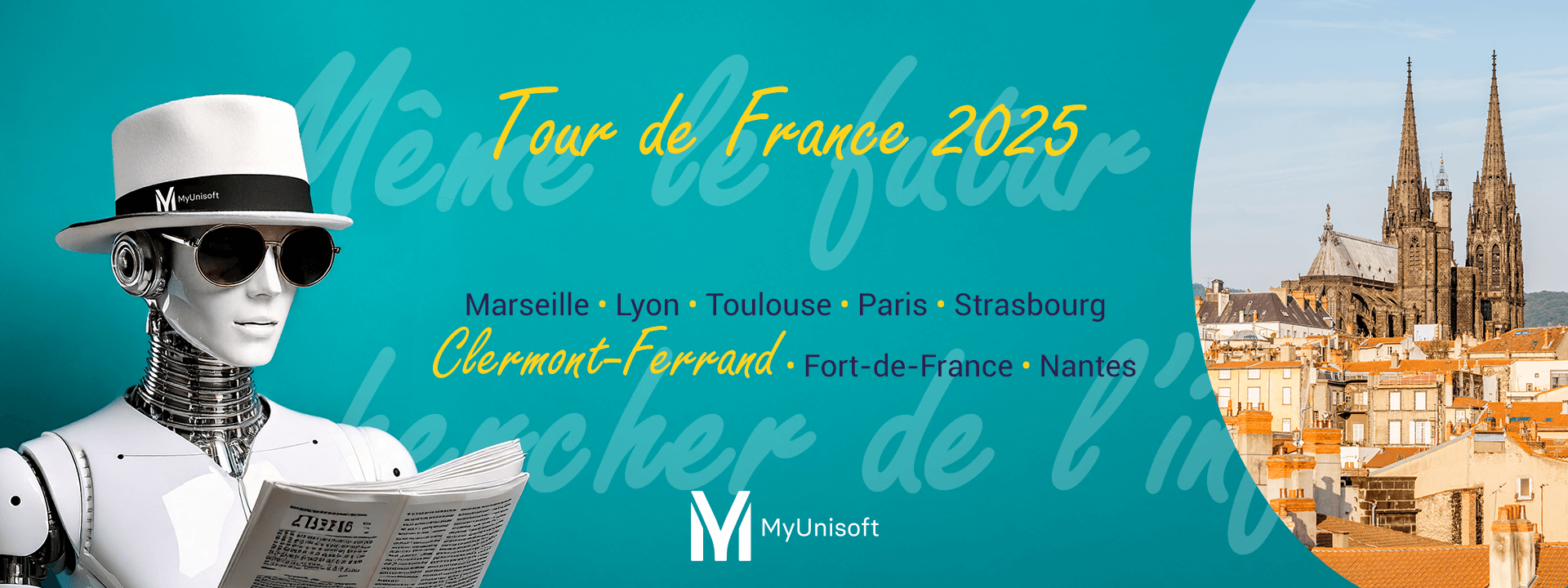 MyUnisoft - Tour de France 2025 - Clermont-Ferrand cover image